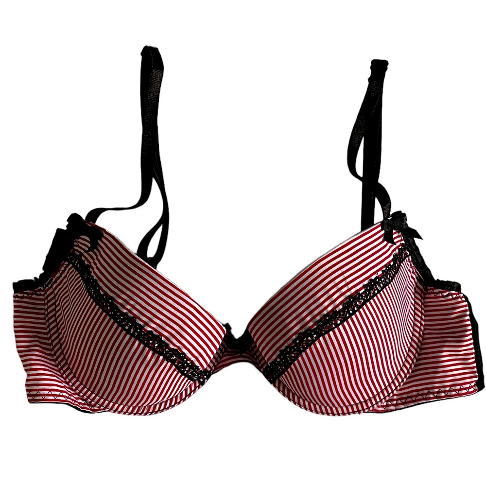 Blush striped bra 36B